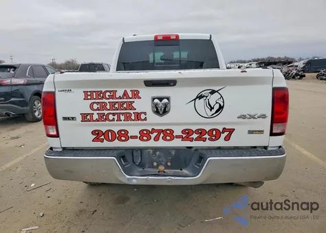 2017 Ram 1500 Slt из США, поврежденный, VIN 1C6RR7GG7HS860137